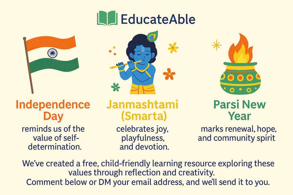 Freedom, Joy, and Renewal: Lessons from Three&nbsp;Celebrations