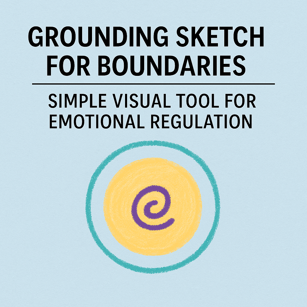 Grounding Sketch for Boundaries: A Simple Visual Tool for Emotional&nbsp;Regulation