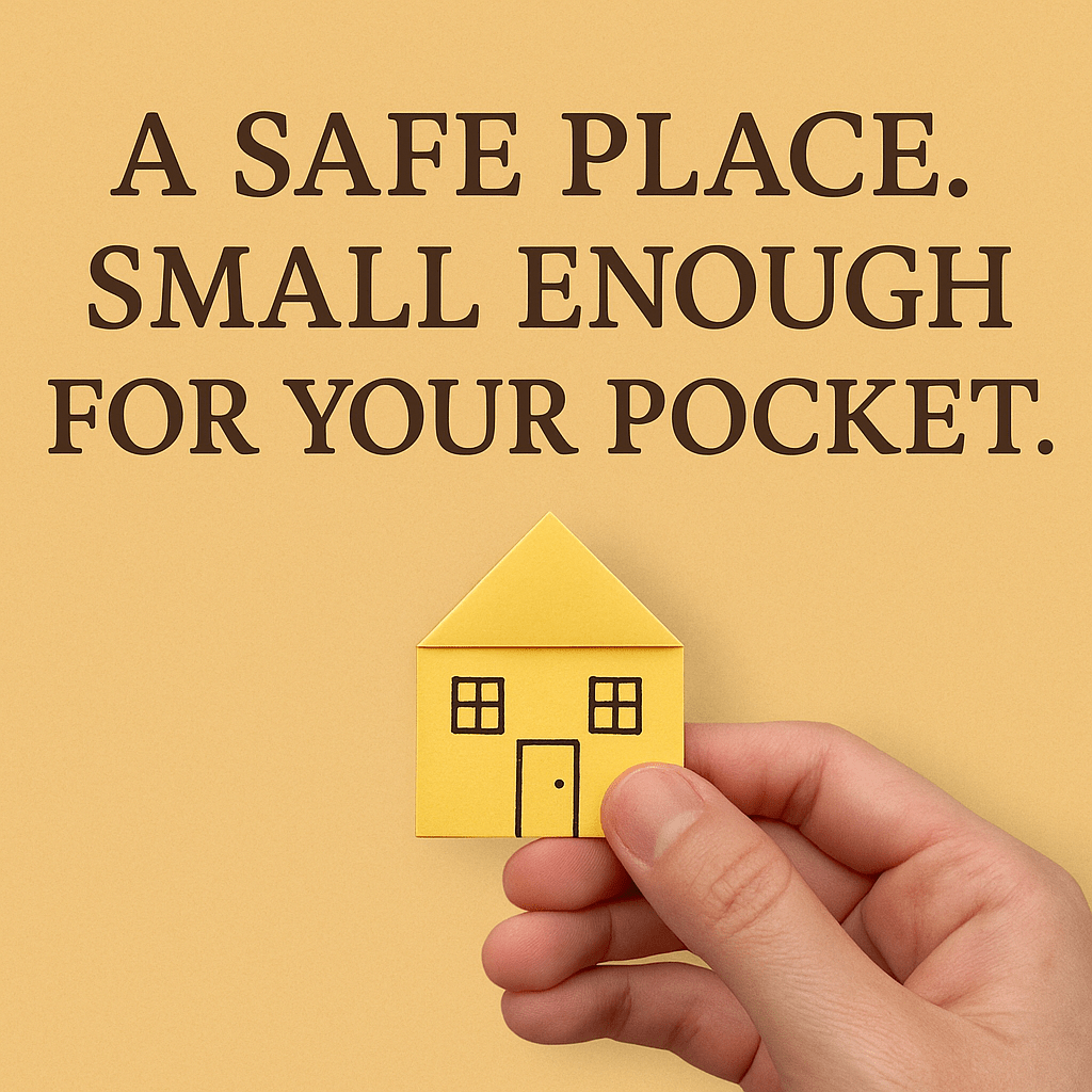 Pocket Safe Place Paper&nbsp;House
