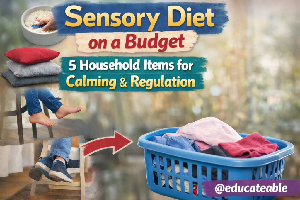 Sensory Diet on a Budget: Household Tools That Support&nbsp;Regulation