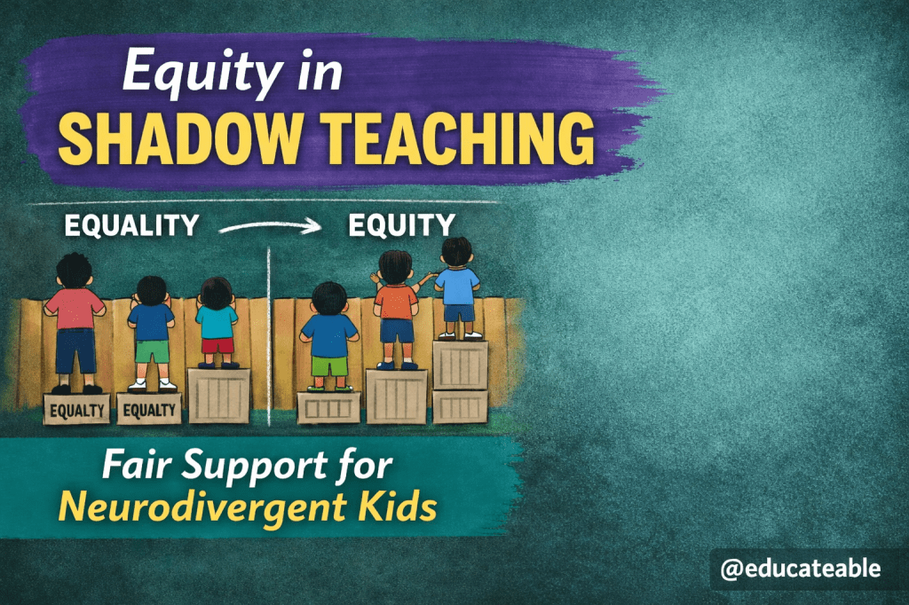 Equity in Shadow Teaching: Supporting Neurodivergent Learners&nbsp;Fairly