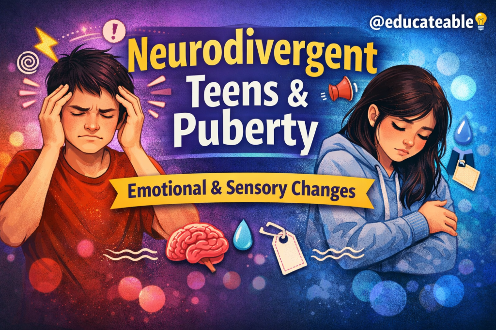 Neurodivergent Teens and Puberty: Understanding Emotional and Sensory&nbsp;Shifts