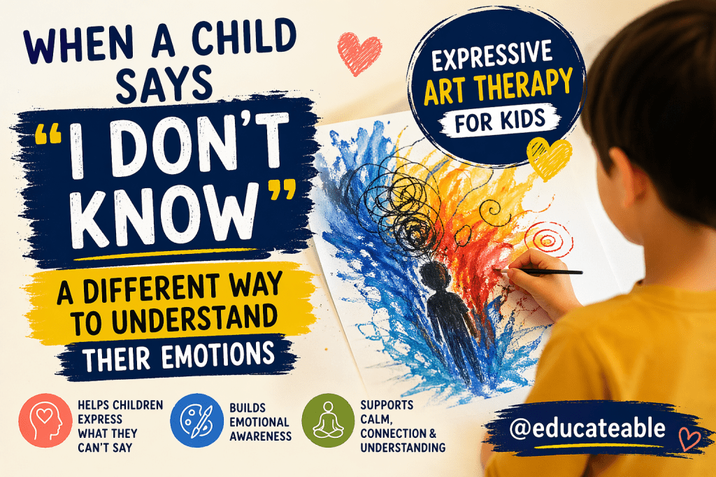 When a Child Says “I Don’t Know”: A Different Way to Understand Their&nbsp;Emotions