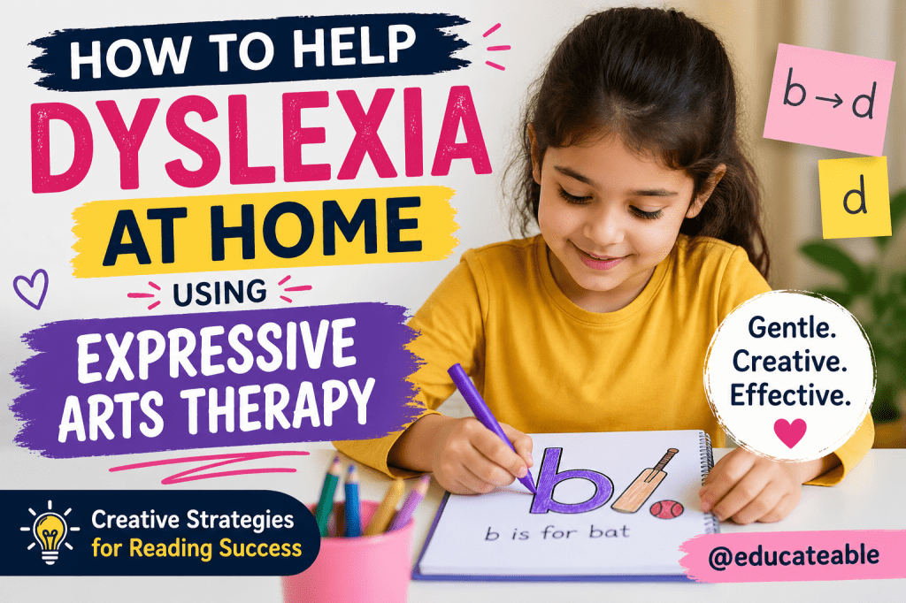 Supporting Dyslexia at Home Using Expressive Arts&nbsp;Therapy