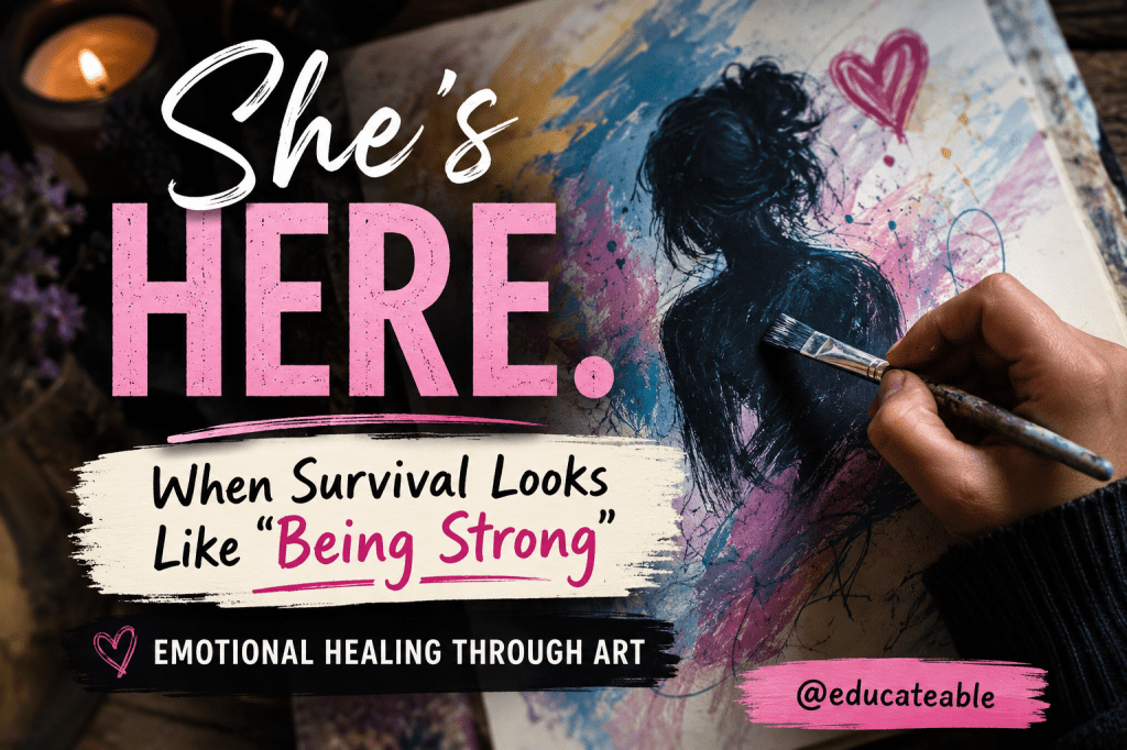 When Survival Starts Looking Like “Being Strong”: How Expressive Art Therapy Can Support Emotional&nbsp;Healing