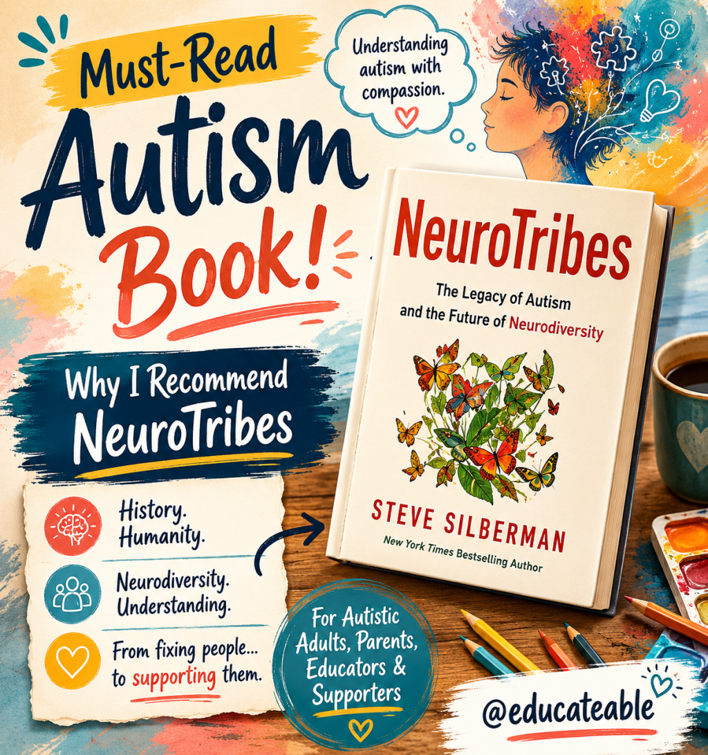 Must-Read Autism Book for Autistic Adults, Parents, and Educators: NeuroTribes by Steve&nbsp;Silberman