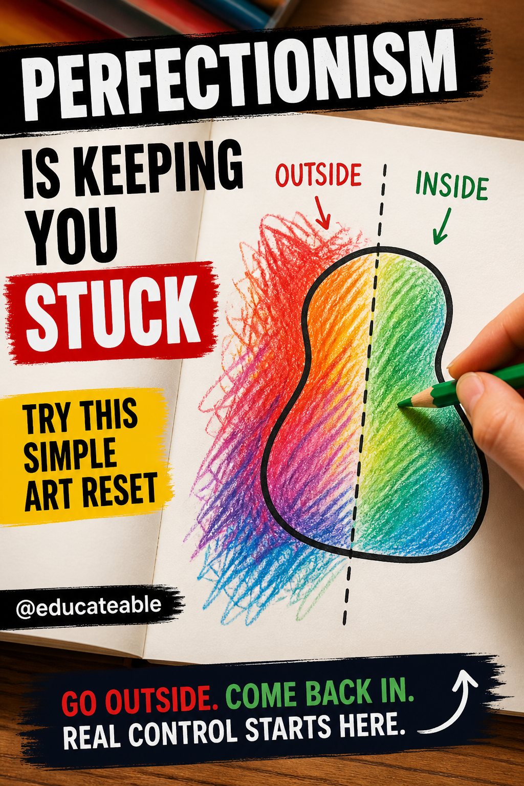 When Perfectionism Keeps You Stuck: A Simple Art Practice to Reset&nbsp;Control