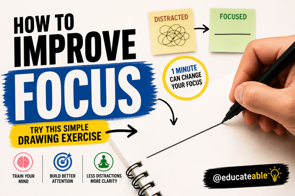 How to Improve Focus (A Simple Drawing Exercise That Actually&nbsp;Works)