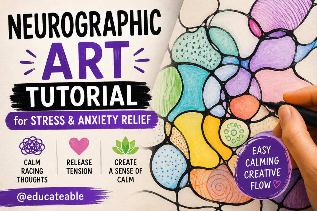Neurographic Art Tutorial for Stress & Anxiety&nbsp;Relief