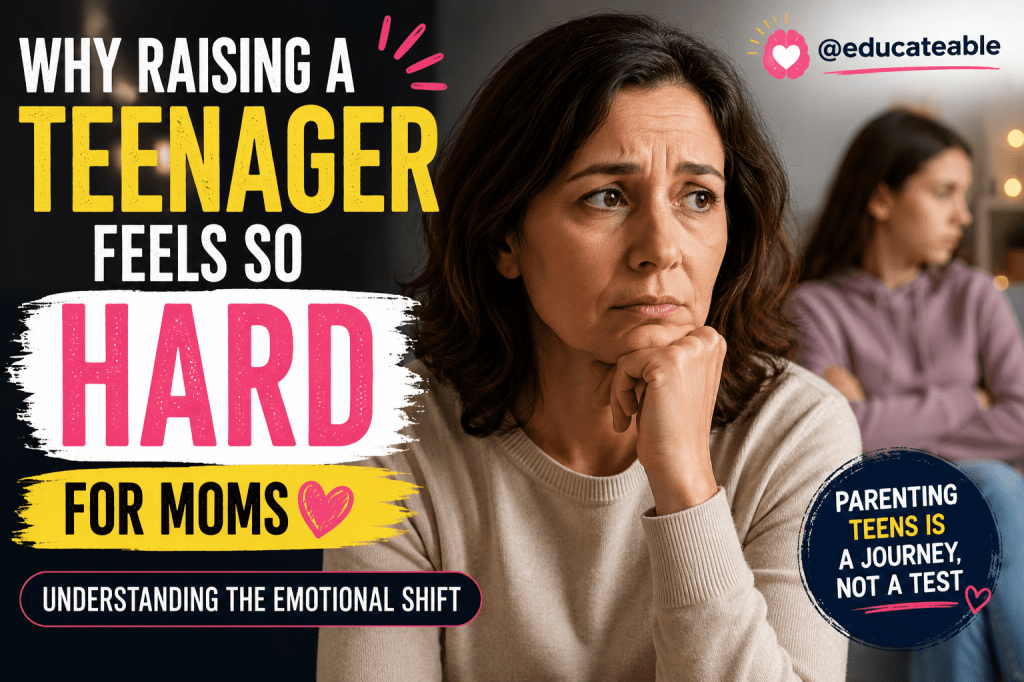 Why Raising a Teenager Feels So Hard for Moms: Understanding the Emotional Shift
