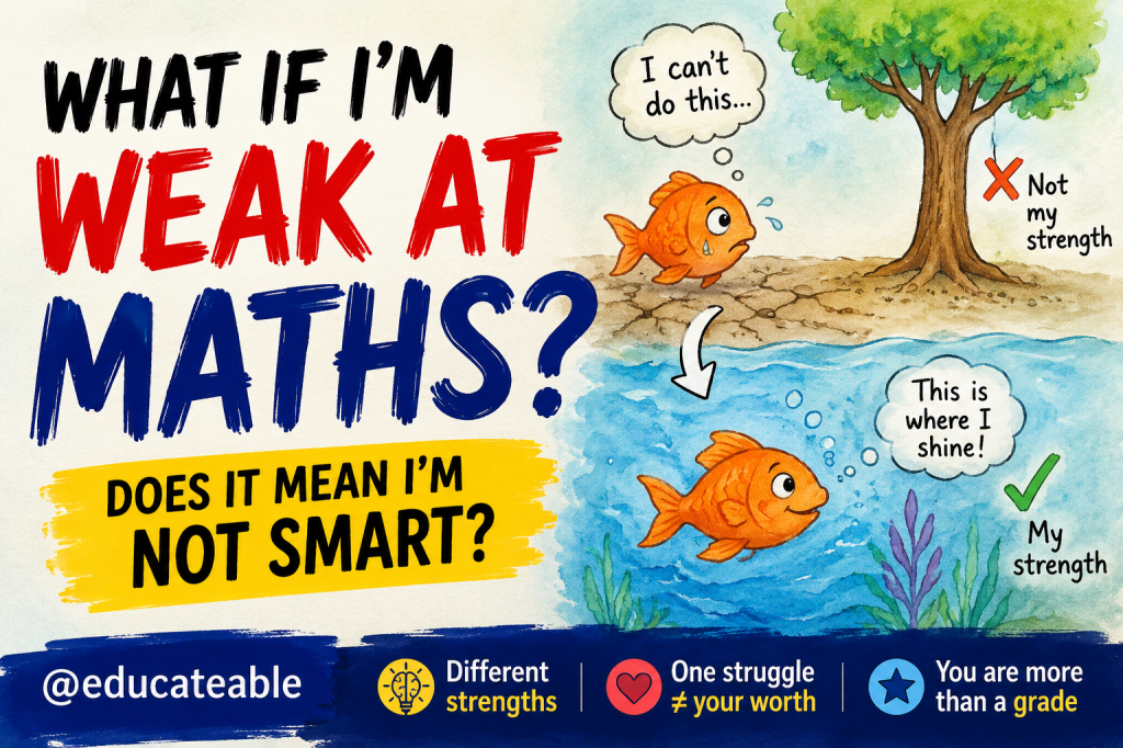 What If I’m Weak at Maths? Why Struggling in One Subject Does Not Define Intelligence