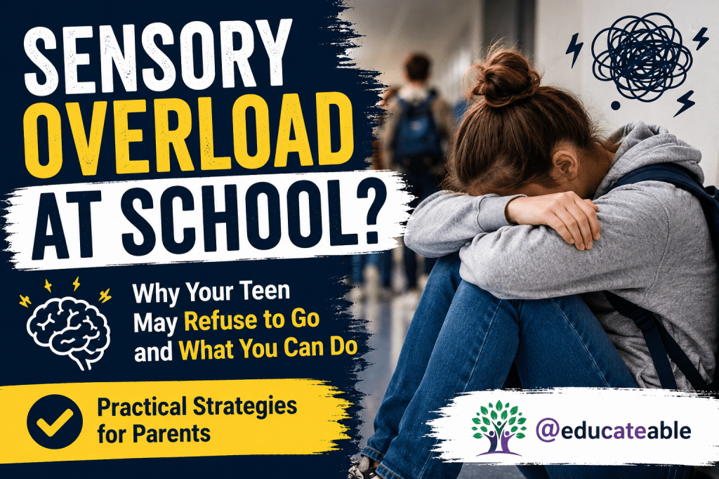 My Teen Refuses to Go to School Due to Sensory Overload. What Can Parents&nbsp;Do?