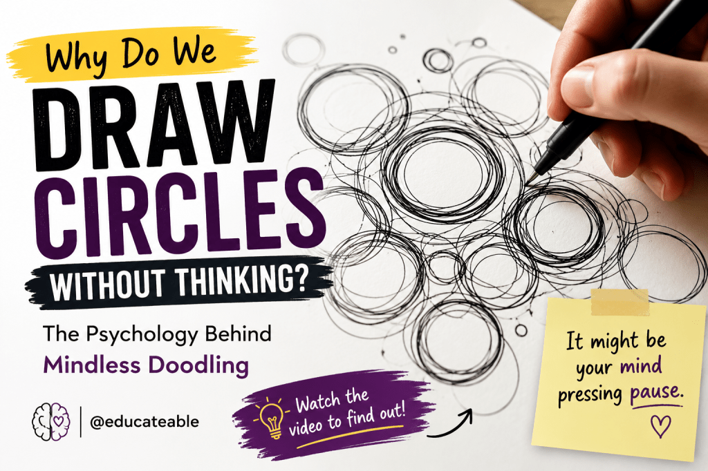 Why Do We Draw Circles Without Thinking? The Psychology Behind Mindless&nbsp;Doodling