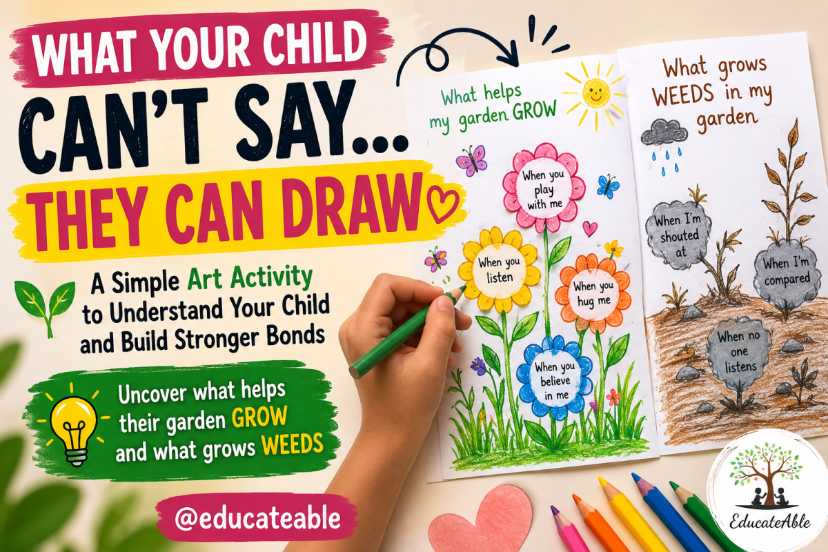 What Your Child Can’t Say… They Can Draw: A Simple Art Activity That Strengthens Parent-Child&nbsp;Connection