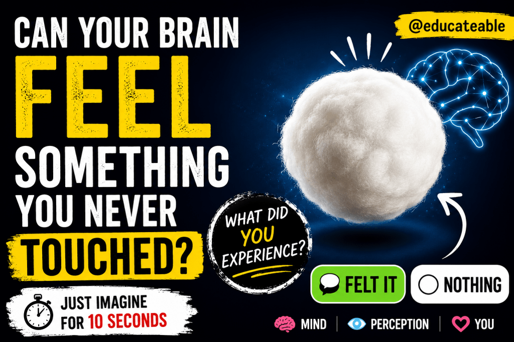 Can Your Brain Feel Something You Never Touched? The Science Behind Imagined&nbsp;Sensations