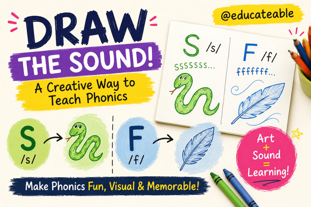 Draw the Sound: A Creative Expressive Arts Approach to Teaching Phonics and Early&nbsp;Reading