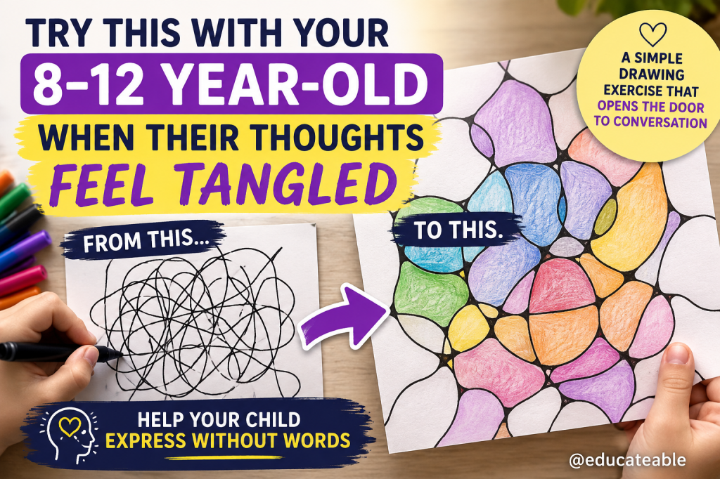 Neurographic Art for Children: A Simple Way to Explore Tangled Thoughts Through&nbsp;Drawing