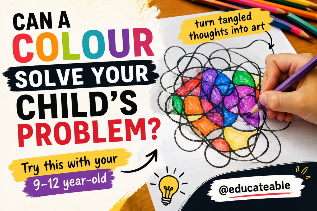 Can a Colour Help Your Child Solve a Problem? A Parent’s Guide to Neurographic&nbsp;Art