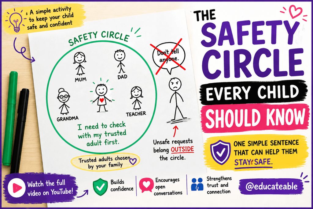 The Safety Circle Every Child Should Know: A Simple Activity That Builds Safer&nbsp;Decisions