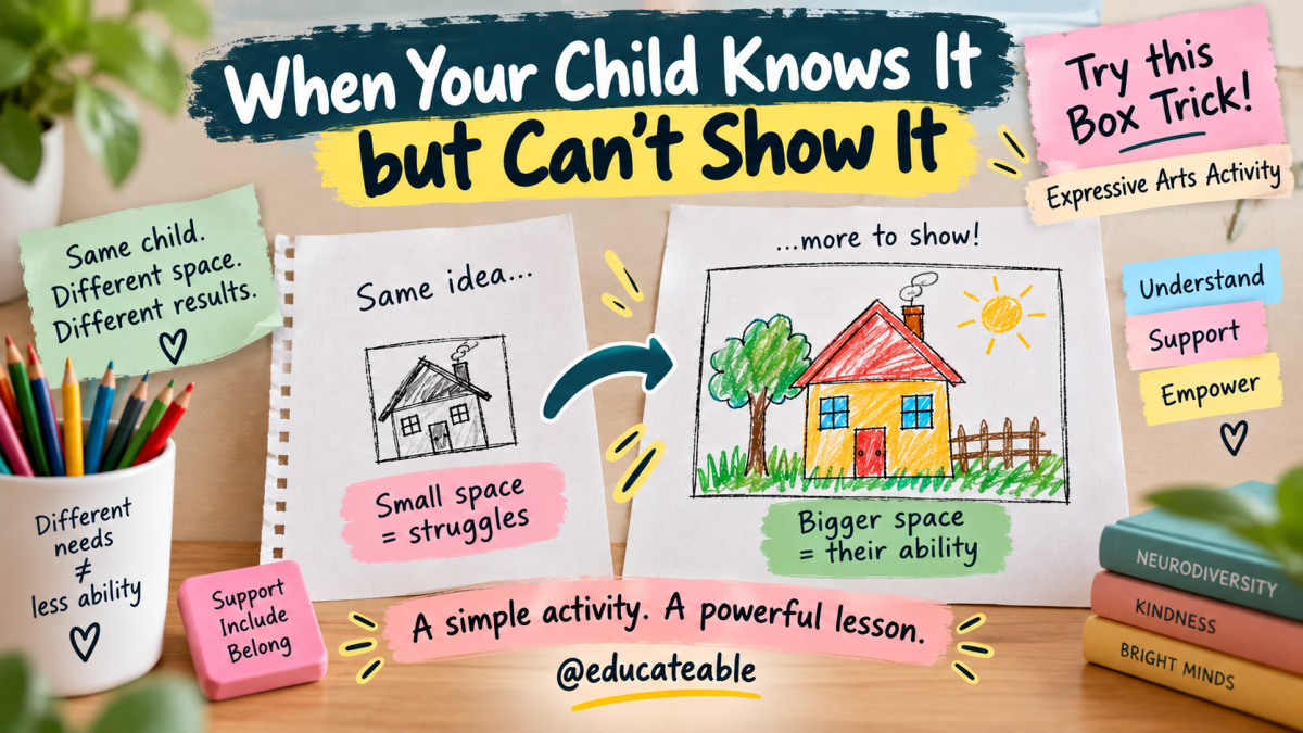 When Your Child Knows It but Can’t Show It: Understanding Twice-Exceptional Children Through a Simple Box&nbsp;Activity