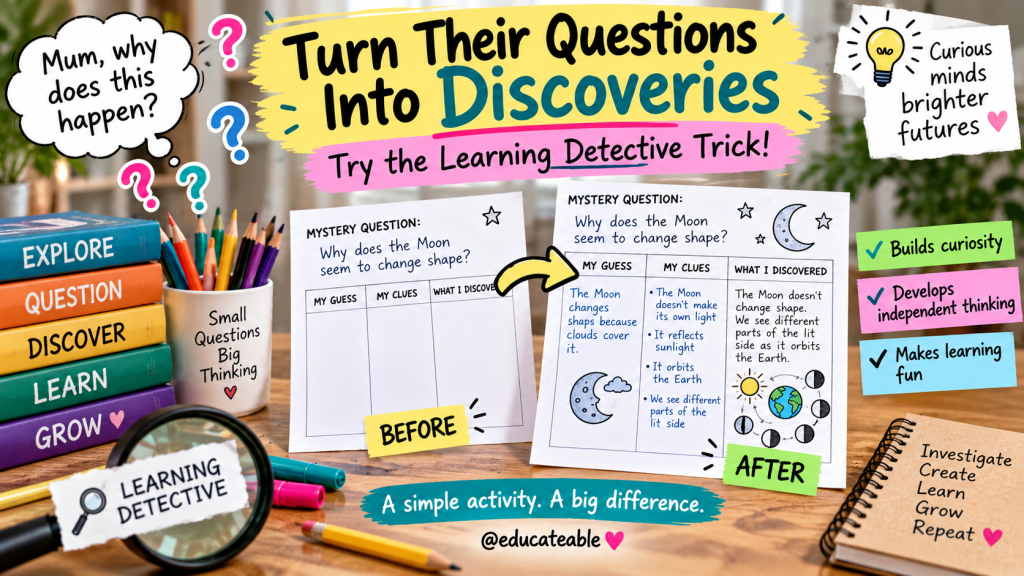 How to Help Your Child Become a Self-Directed Learner: Try the Learning Detective&nbsp;Activity
