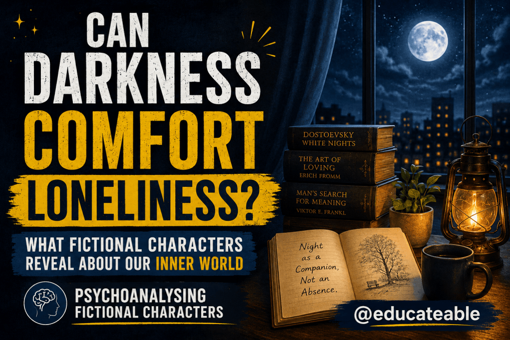 Can Darkness Comfort Loneliness? What Fictional Characters Can Teach Us About the Psychology of&nbsp;Solitude