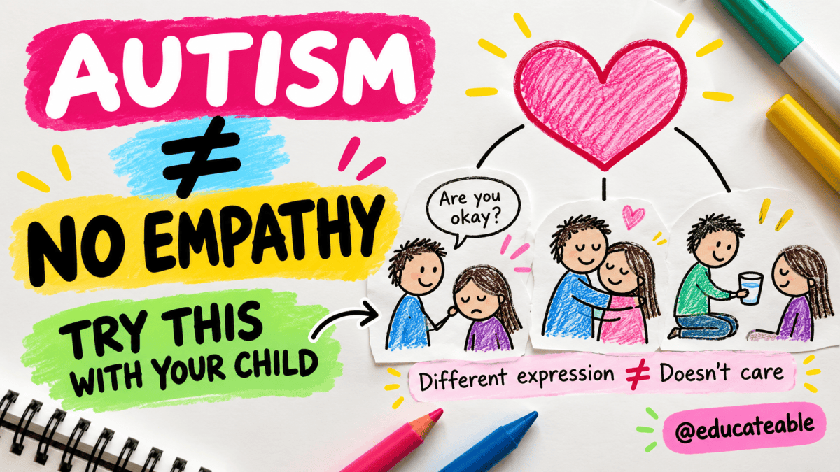 When Your Child Thinks “They Don’t Care”: An Expressive Arts Activity for Understanding Autism and&nbsp;Empathy