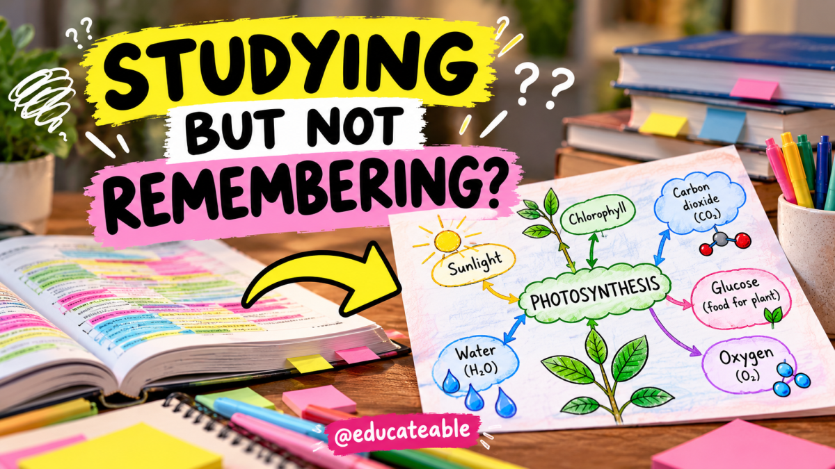 Studying for Hours but Still Forgetting Everything? Try This Memory&nbsp;Map
