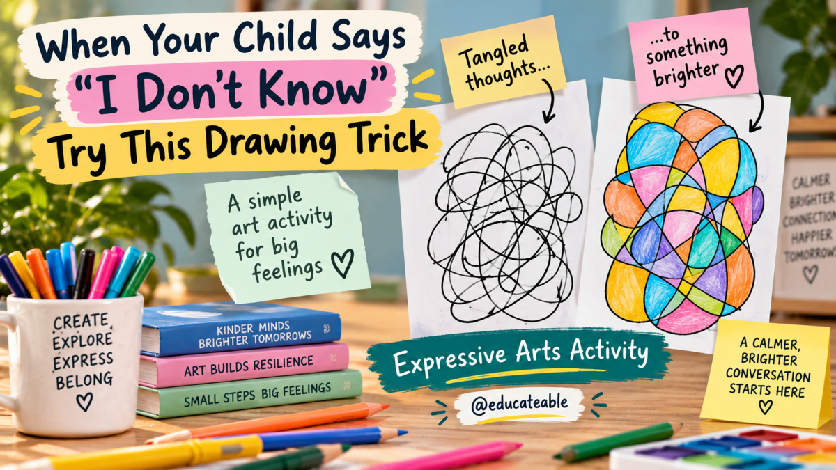 When Your Child Says “I Don’t Know”, Try This Drawing&nbsp;Trick