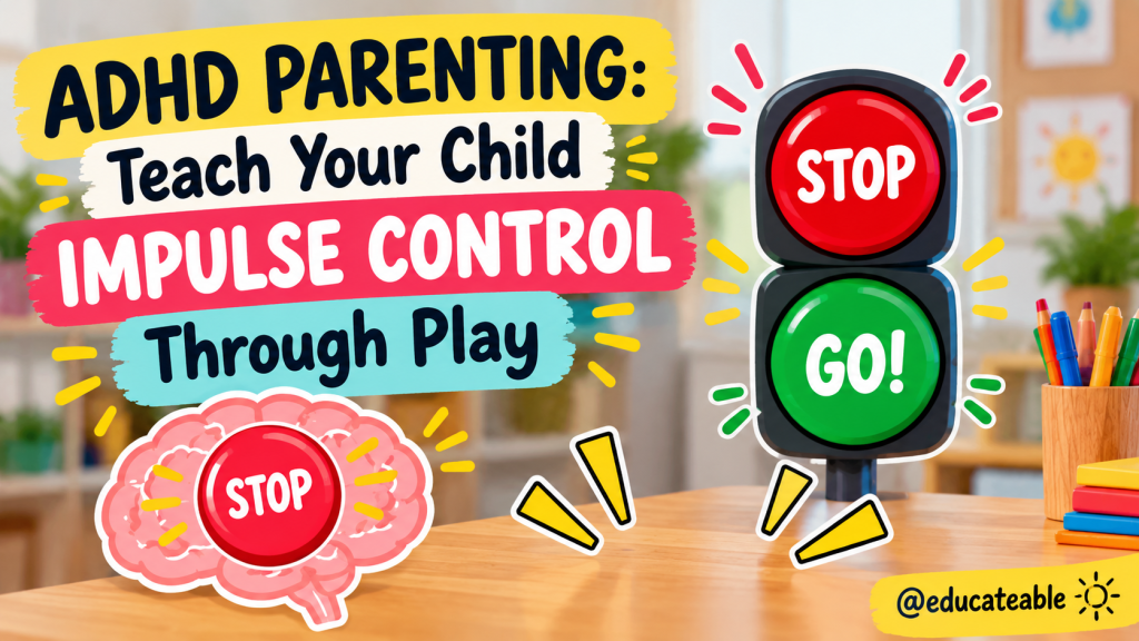 ADHD Parenting: Teach Your Child Impulse Control Through&nbsp;Play