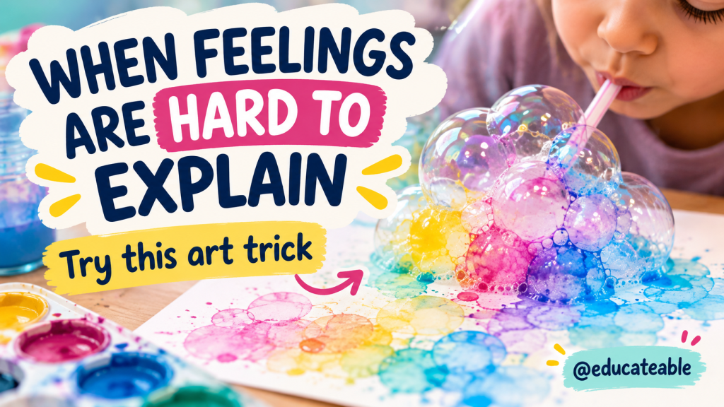 Bubble & Watercolour Painting: A Simple Expressive Arts Technique for&nbsp;Children