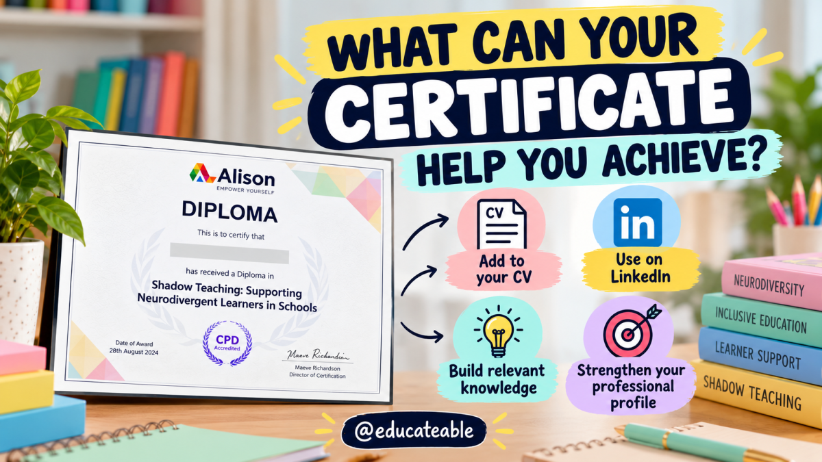 What Can Your Shadow Teaching Certificate Help You&nbsp;Achieve?